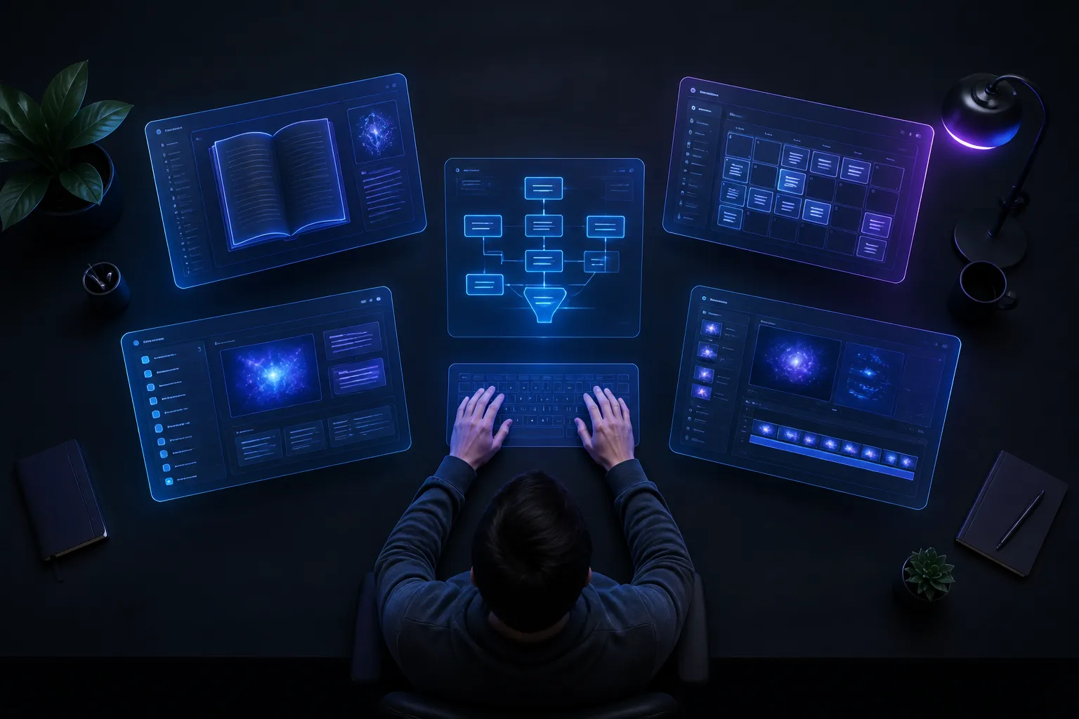 Smart Metalogic AI platform showing multiple AI business tools in one dashboard